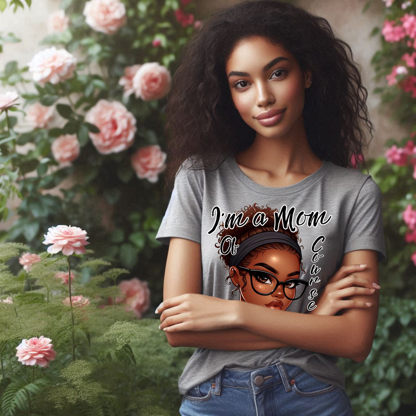 Im a Mom Of Course I See Everything Funny Mom Graphic Tee Glam Mom Shirt Mothers Day Gift, Mom Life TShirt, Multiple Colors Available