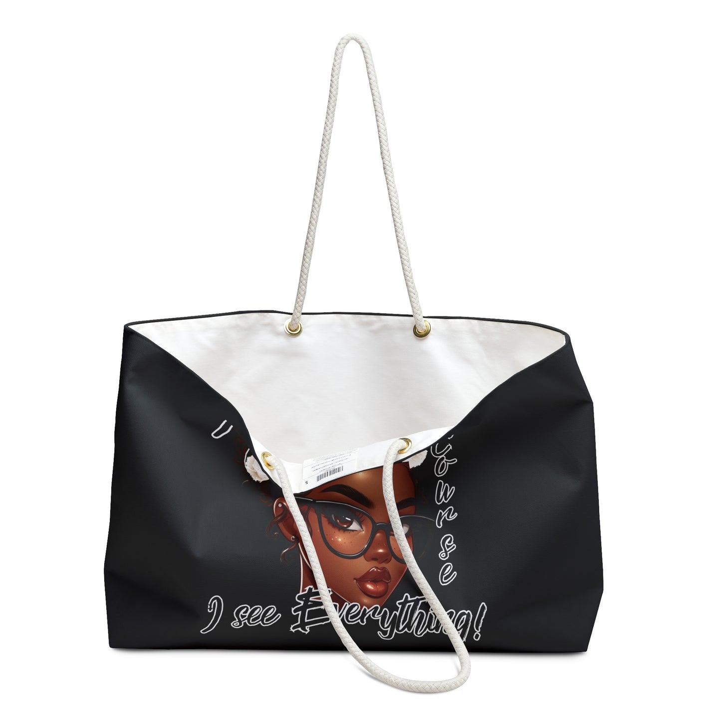 Glam Mom Life I See Everything Weekender Bag, Stylish Travel Tote, Stylish Gift Bag for Moms, Weekend Getaway Tote, Perfect for Mother's Day