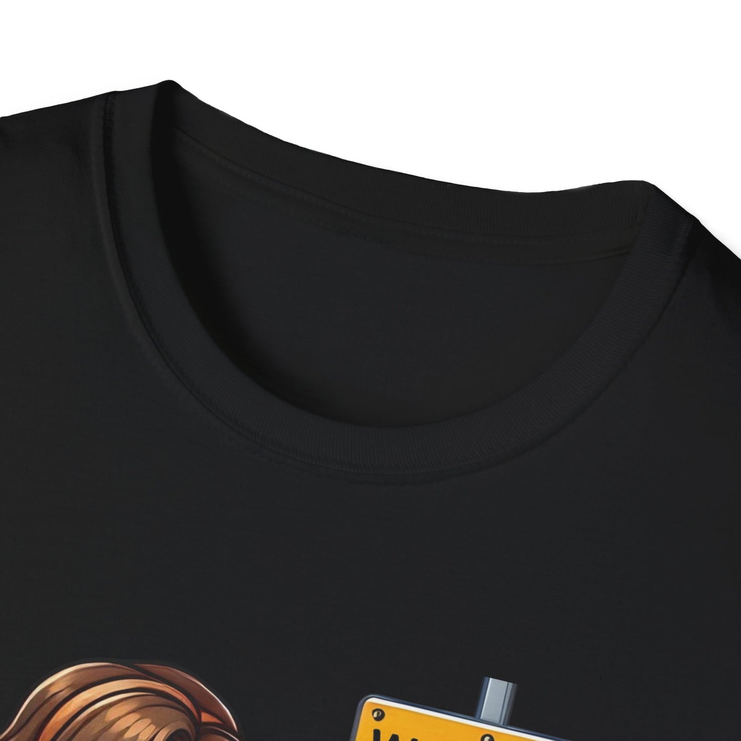 Crochet Knitters' Warning T-Shirt, Crochet Lover Gift, Funny Yarn Tee, Crafting Apparel Tee Shirt, Knitting Humor Top, Softstyle Fashion