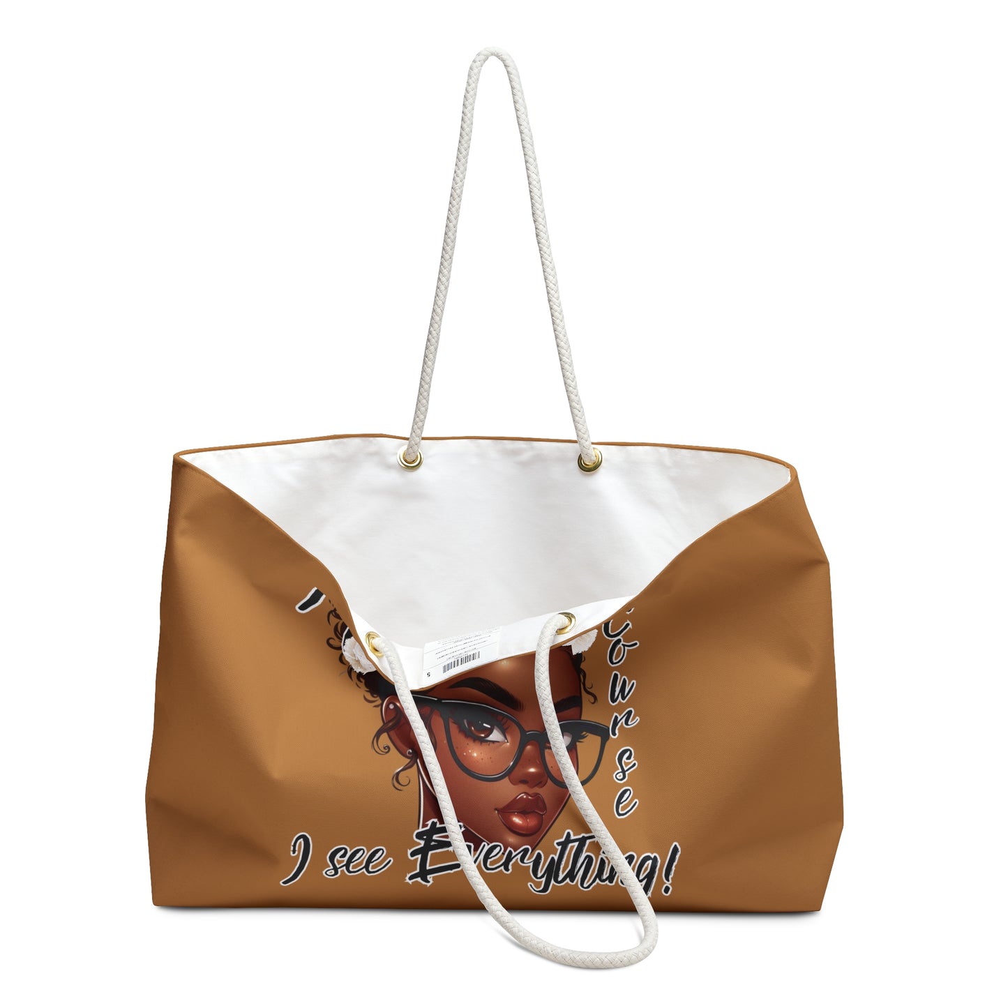 Glam Mom Life I See Everything Weekender Bag, Stylish Travel Tote, Stylish Gift Bag for Moms, Weekend Getaway Tote, Perfect for Mother's Day