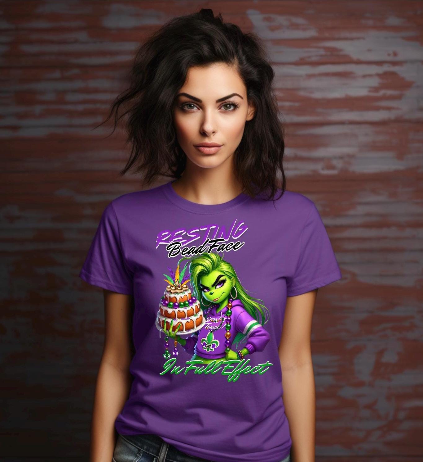 Mardi Gras Sassy Grinch PNG, Trendy Grinch SVG, Sublimation Designs, Boujee Mardi Gras, Fat Tuesday, Instant download, DTF ready, Festive