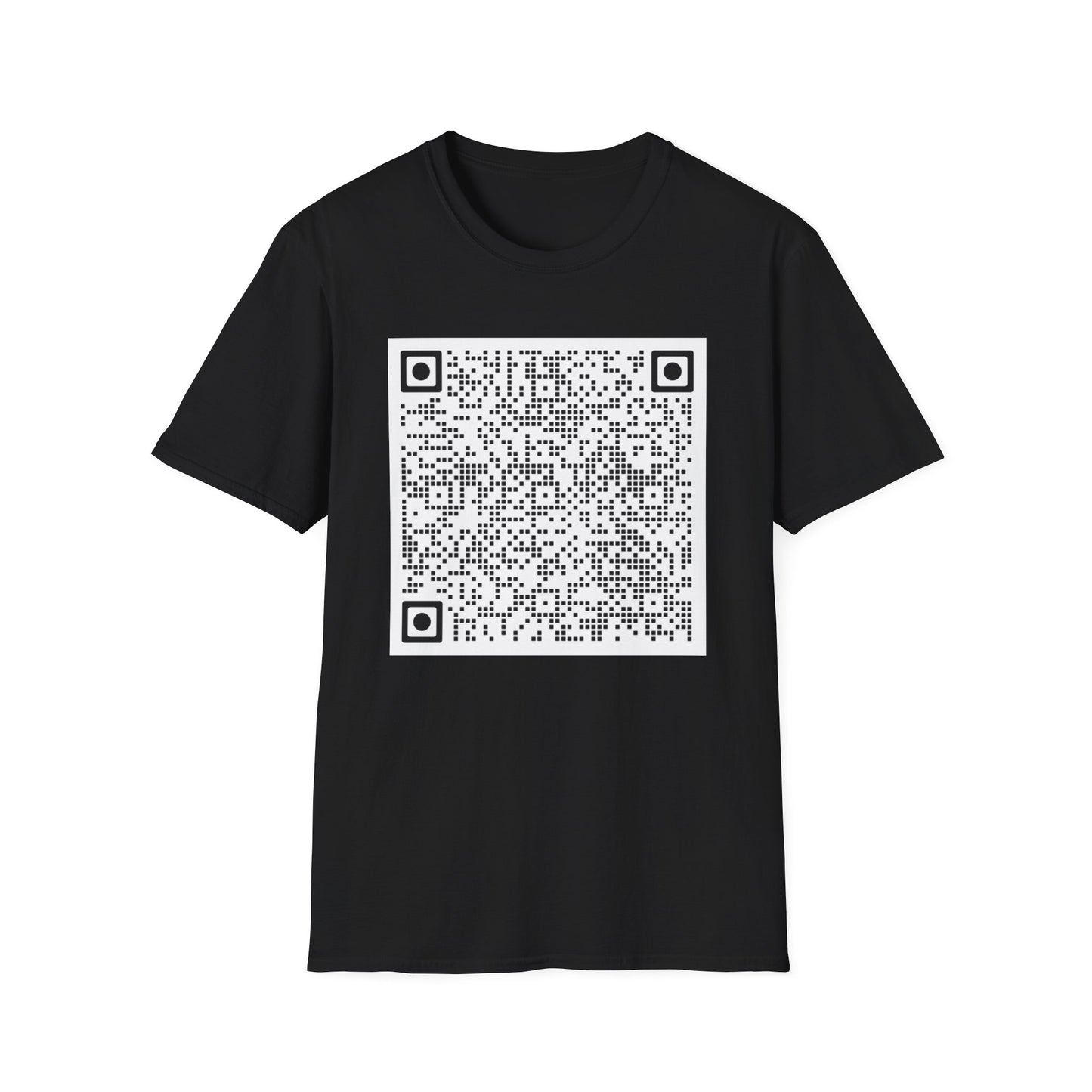 Gender Reveal QR Code Shirt Scan for a Surprise Its a Girl Confetti Video QR Code Unisex Softstyle TShirt, Baby Shower Reveal Casual Tee