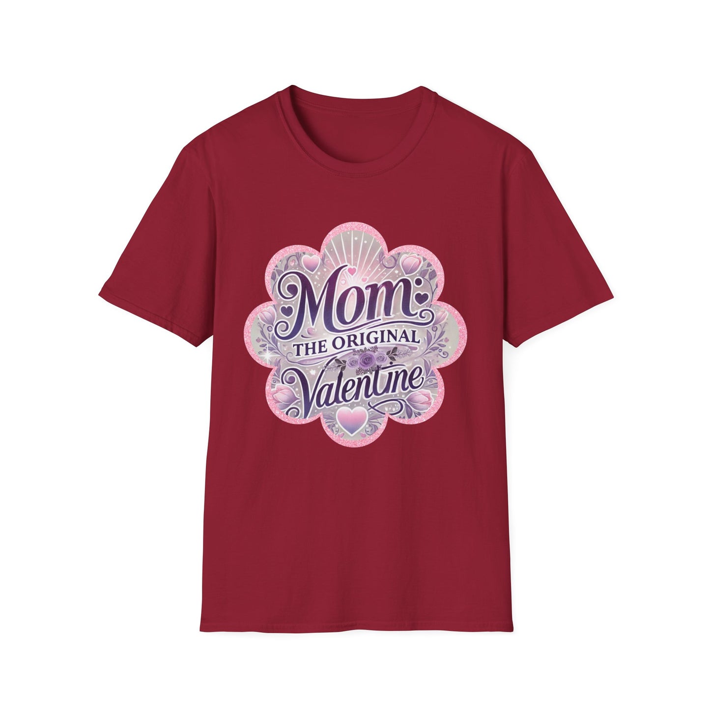 Mom Grandma Valentine Gift Unisex T-Shirt, Cute love Mom Grandmother Gift Tee, Gift for her, Funny love gift, Birthday, Valentine's Day