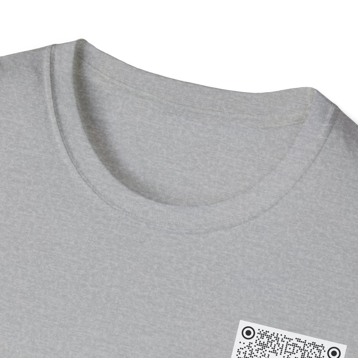 Minimalist QR Code Scan Me Subtle Anti Trump Shirt, F Trump Tee, Anti Maga Trumpism, Pride Unisex Fashion Tee Casual Wear, Unique Style