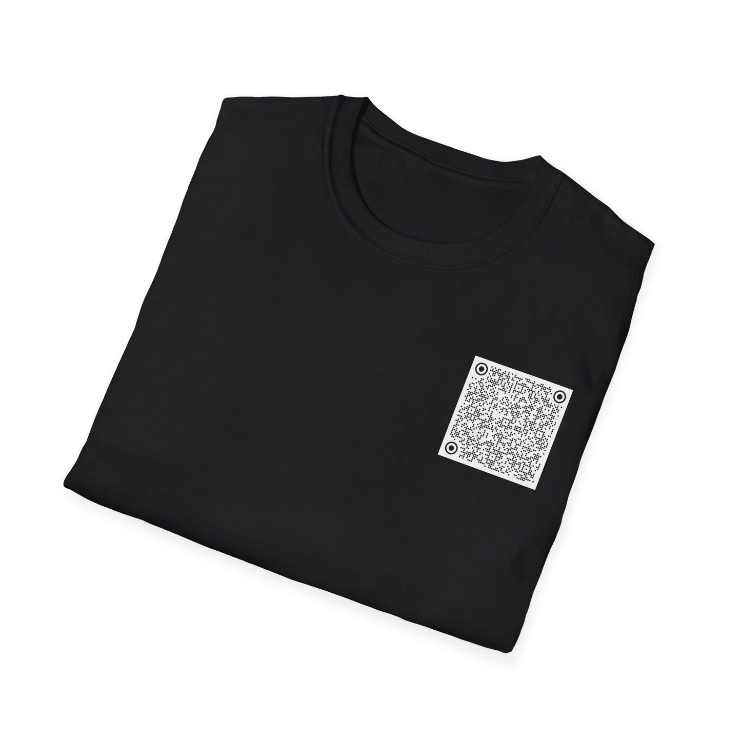 Minimalist QR Code Scan Me Subtle Anti Trump Shirt, F Trump Tee, Anti Maga Trumpism, Pride Unisex Fashion Tee Casual Wear, Unique Style