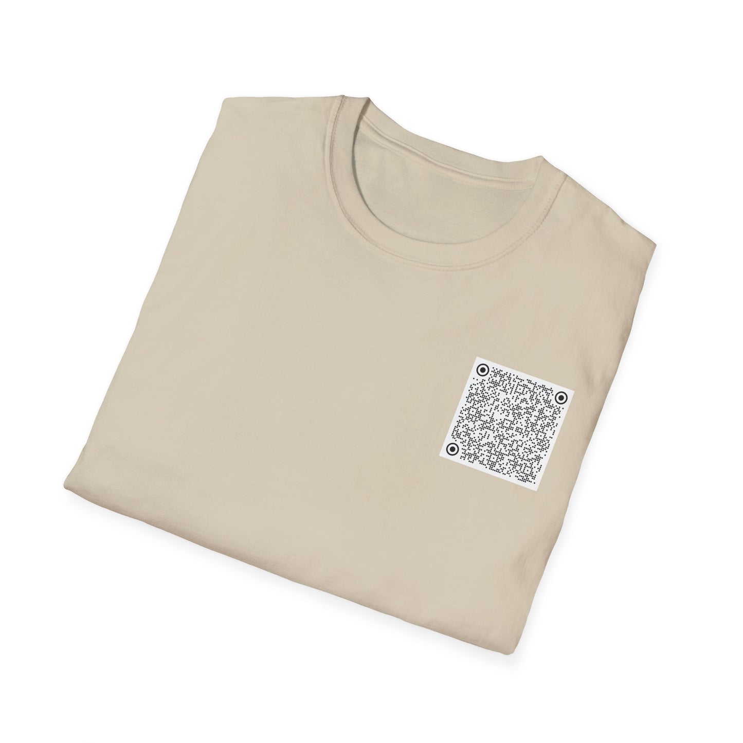 Minimalist QR Code Scan Me Subtle Anti Trump Shirt, F Trump Tee, Anti Maga Trumpism, Pride Unisex Fashion Tee Casual Wear, Unique Style