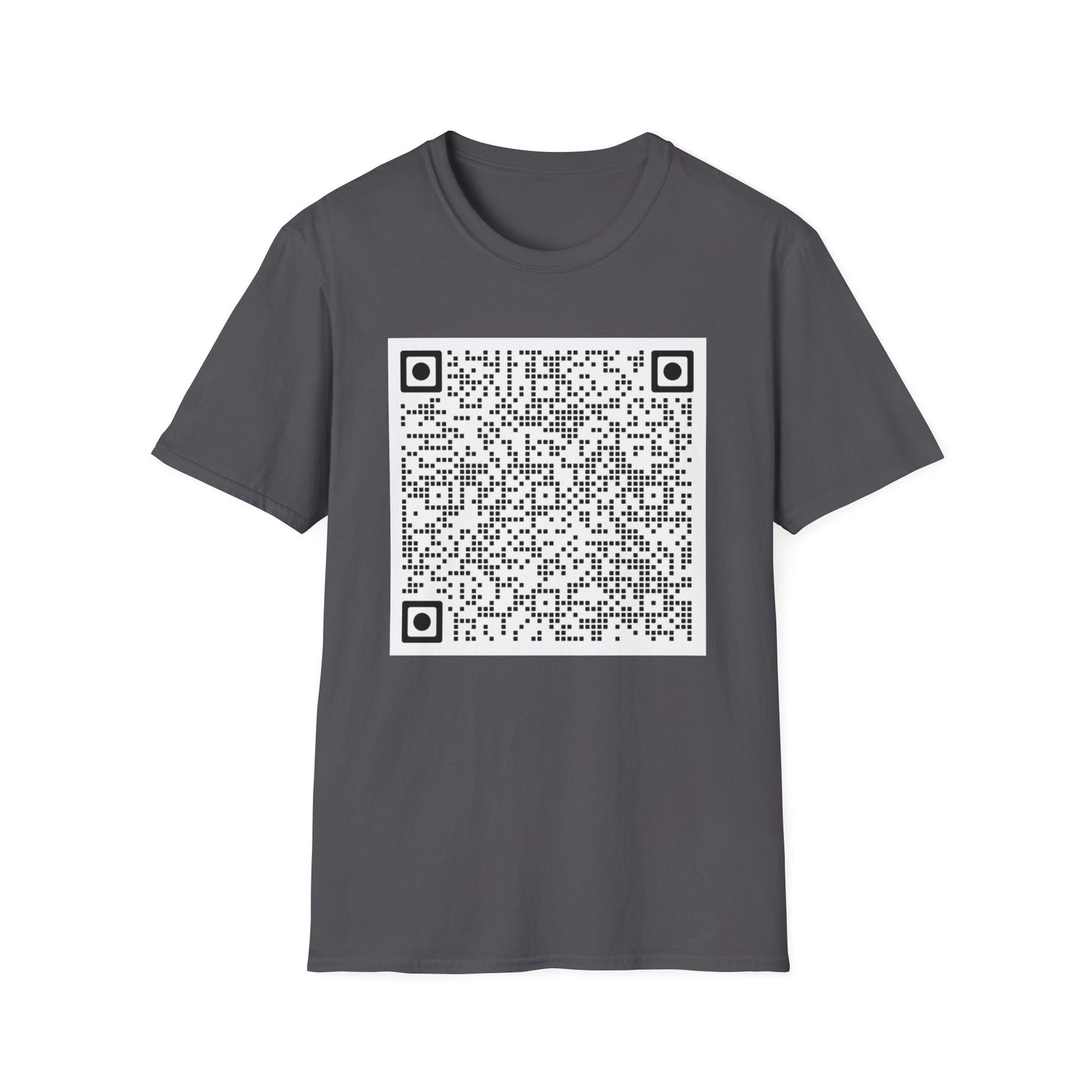 Gender Reveal QR Code Shirt Scan for a Surprise Its a Girl Confetti Video QR Code Unisex Softstyle TShirt, Baby Shower Reveal Casual Tee