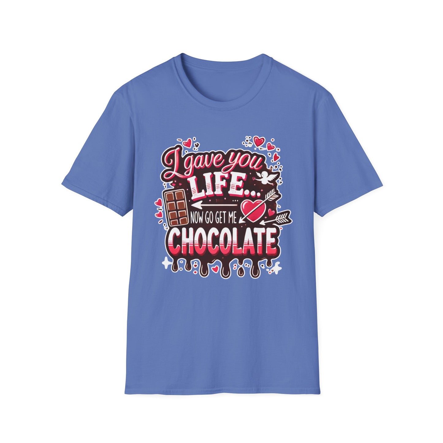 Mom Chocolate Lover Unisex T-Shirt, Cute Busy Parent Motherhood Gift Tee, Gift for him or her, Funny love gift, Birthday, Valentine's Day