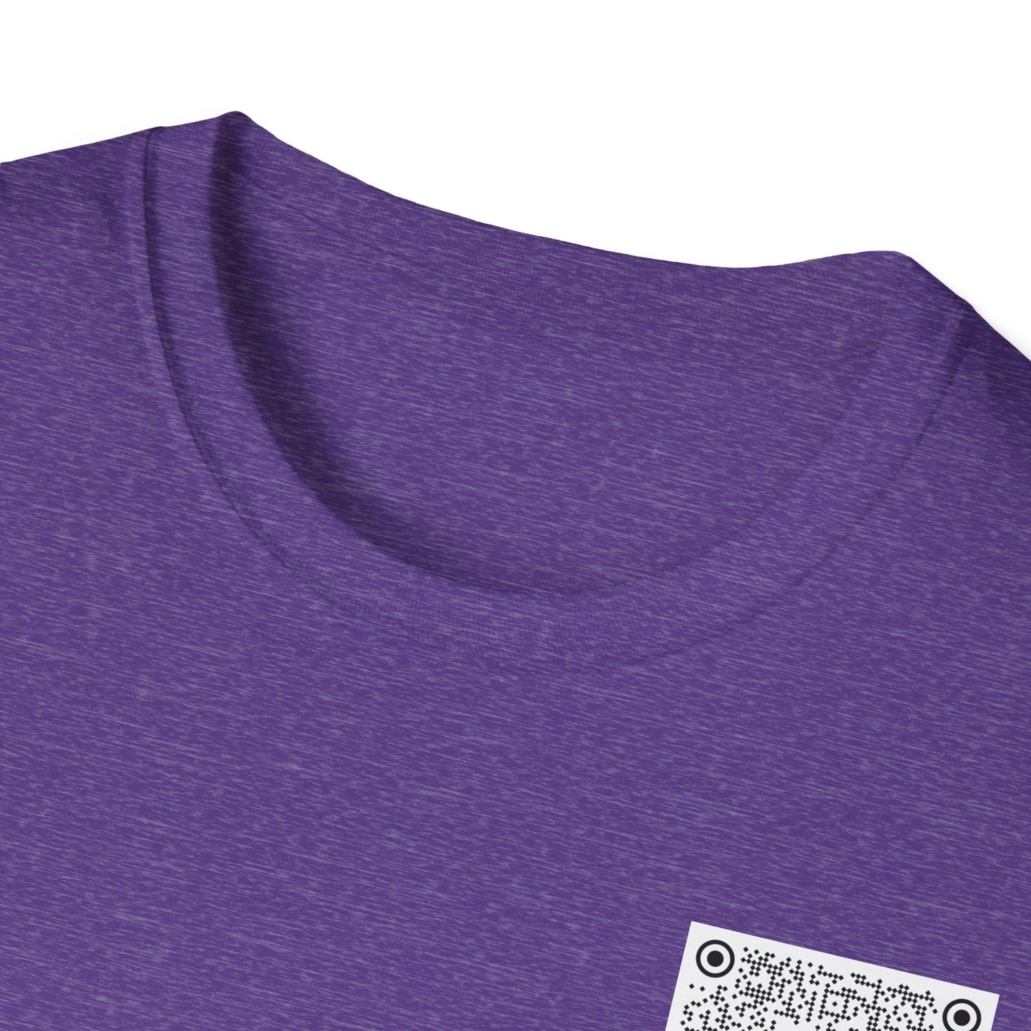 Minimalist QR Code Scan Me Subtle Anti Trump Shirt, F Trump Tee, Anti Maga Trumpism, Pride Unisex Fashion Tee Casual Wear, Unique Style