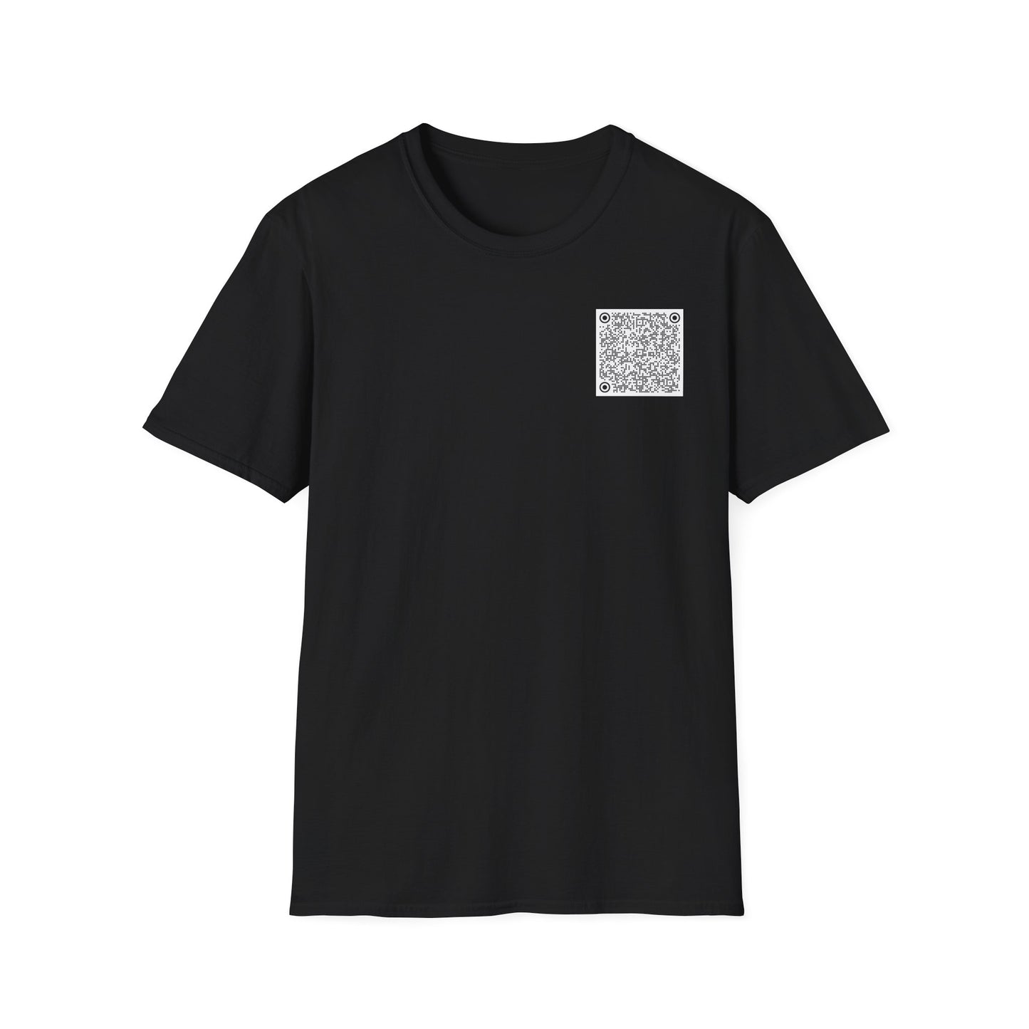 Minimalist QR Code Scan Me Subtle Anti Trump Shirt, F Trump Tee, Anti Maga Trumpism, Pride Unisex Fashion Tee Casual Wear, Unique Style