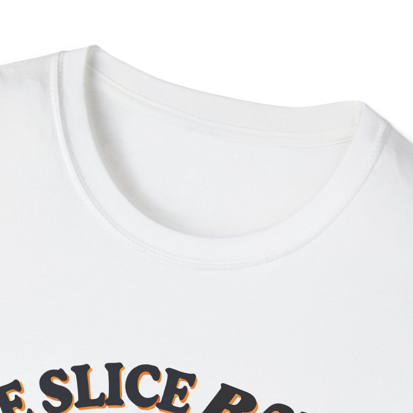 Slice Slice Baby Pizza T-Shirt, Funny Pizza Lover Tee, Foodie Gift, Cool Graphic Tee Casual Wear, Unique Gift Idea, Unisex Softstyle Tee