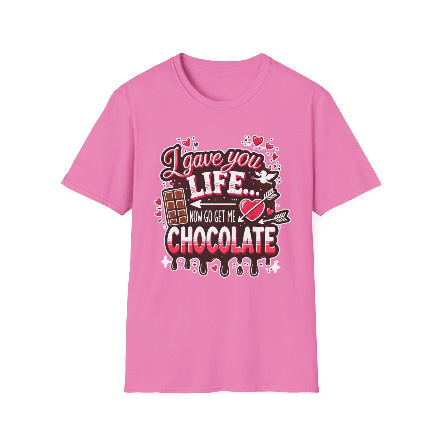 Mom Chocolate Lover Unisex T-Shirt, Cute Busy Parent Motherhood Gift Tee, Gift for him or her, Funny love gift, Birthday, Valentine's Day