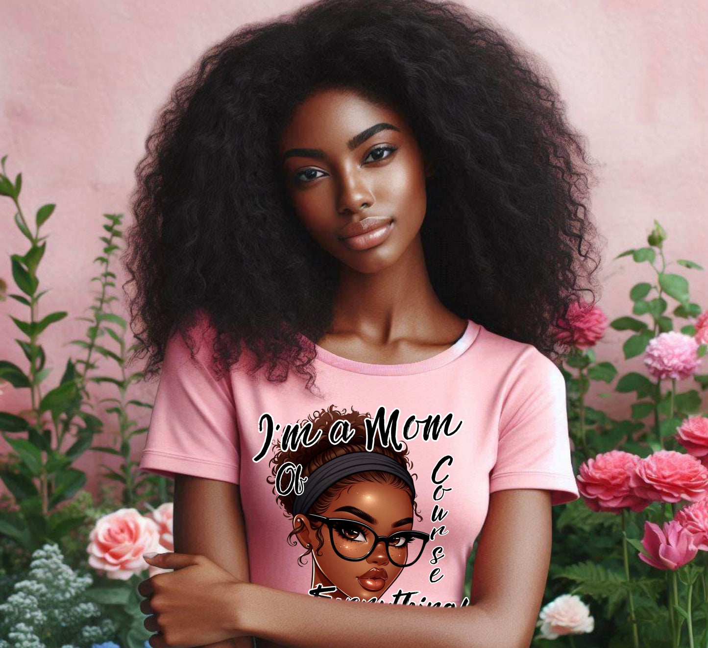 Im a Mom Of Course I See Everything Funny Mom Graphic Tee Glam Mom Shirt Mothers Day Gift, Mom Life TShirt, Multiple Colors Available