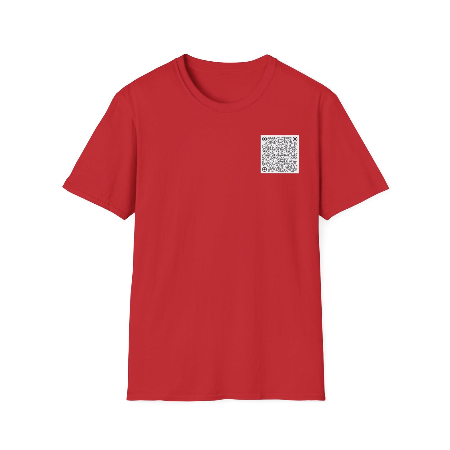 Minimalist QR Code Scan Me Subtle Anti Trump Shirt, F Trump Tee, Anti Maga Trumpism, Pride Unisex Fashion Tee Casual Wear, Unique Style