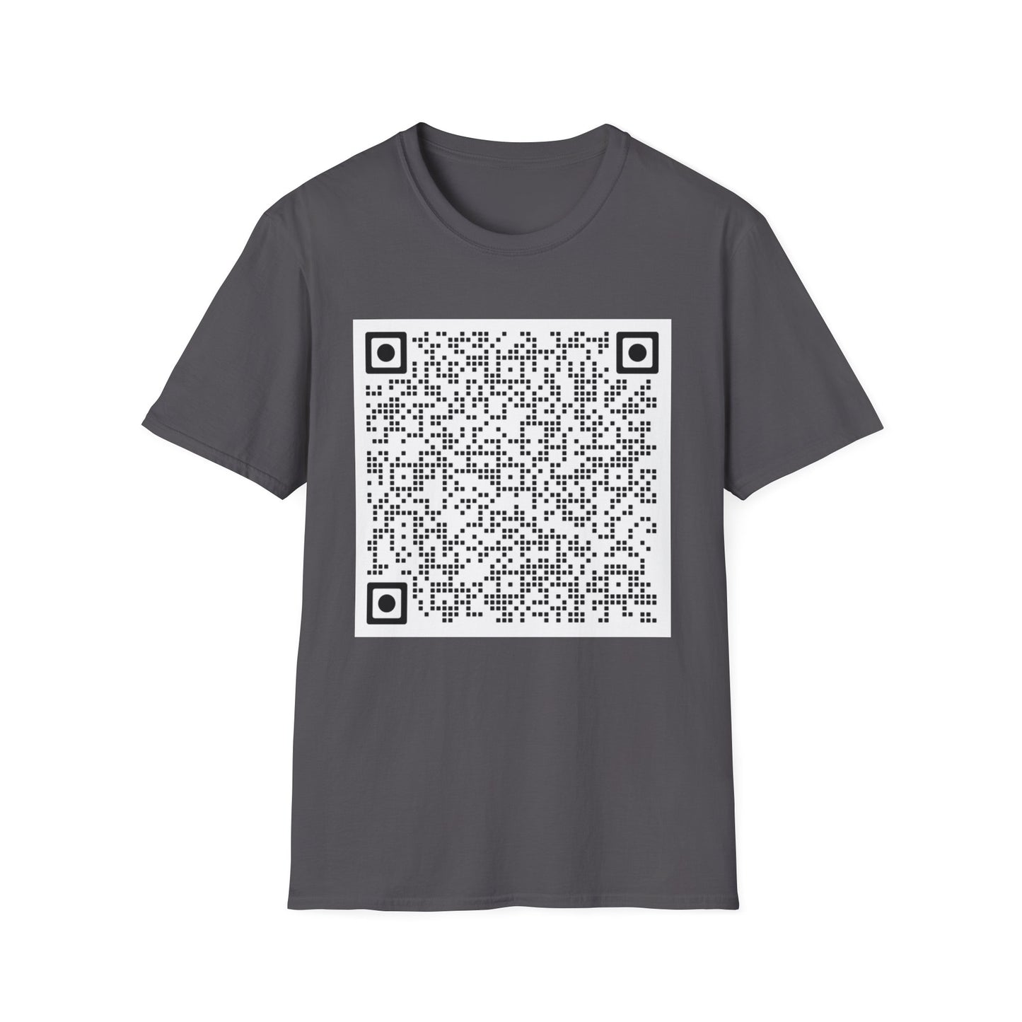 Gender Reveal QR Code Shirt Scan for a Surprise Its a Boy Confetti Video QR Code Unisex Softstyle TShirt, Baby Shower Reveal Casual Tee