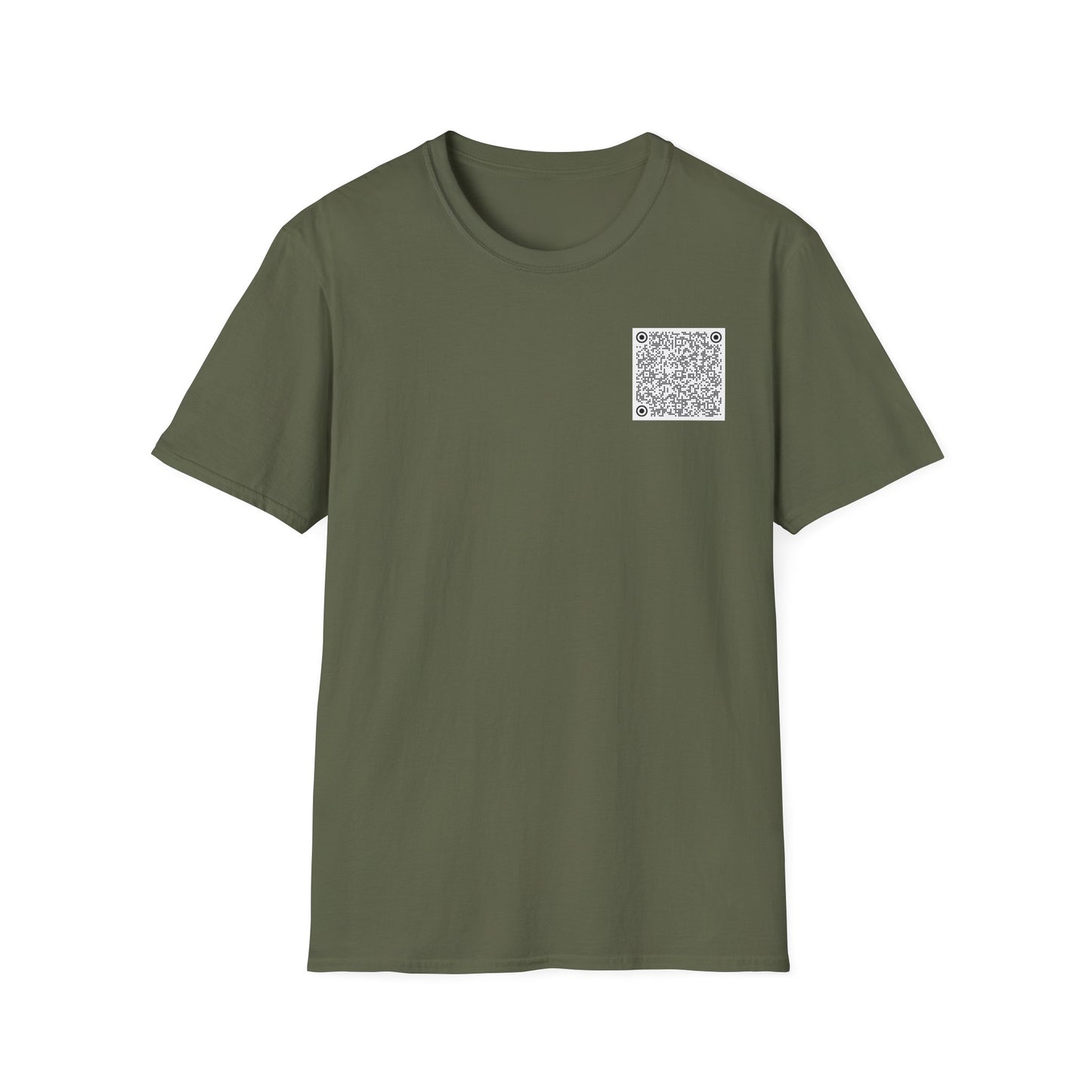 Minimalist QR Code Scan Me Subtle Anti Trump Shirt, F Trump Tee, Anti Maga Trumpism, Pride Unisex Fashion Tee Casual Wear, Unique Style