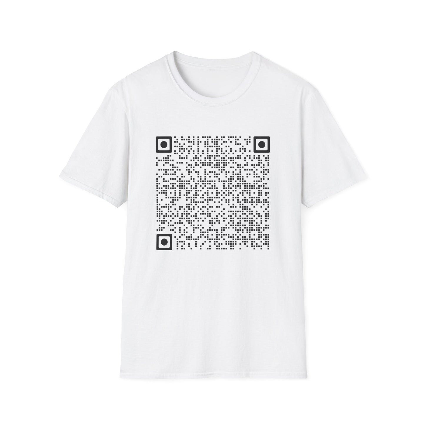 Gender Reveal QR Code Shirt Scan for a Surprise Its a Girl Confetti Video QR Code Unisex Softstyle TShirt, Baby Shower Reveal Casual Tee