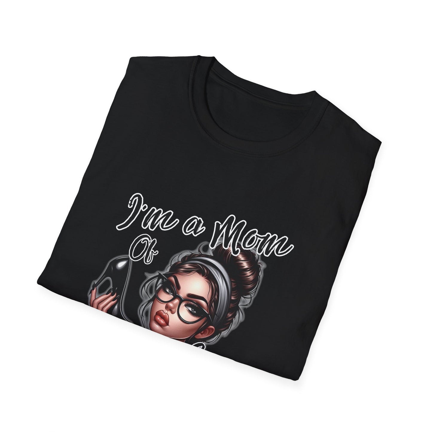Im a Mom Heels and Sneakers Sassy Funny Mom Graphic Tee Glam Mom Shirt Mothers Day Gift, Mom Life TShirt, Real Life Mom On the Go Shirt