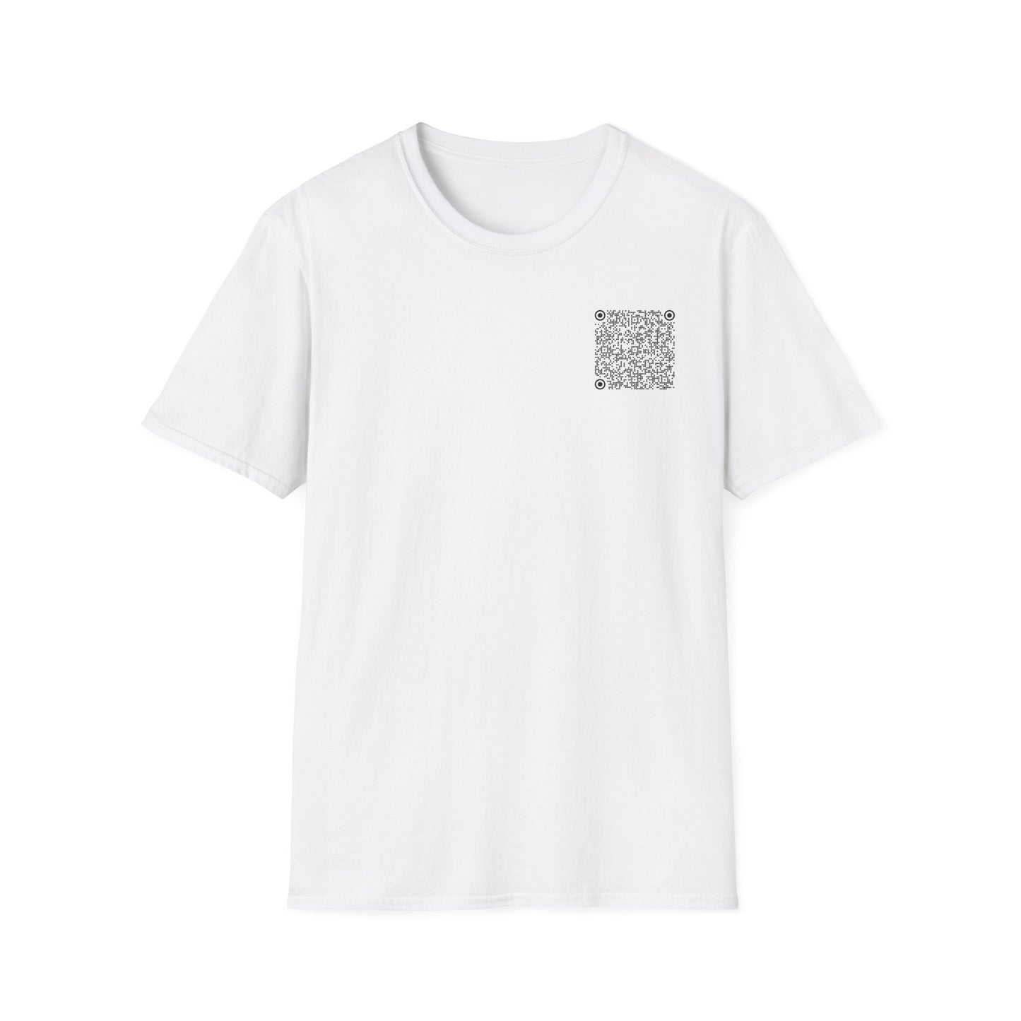 Minimalist QR Code Scan Me Subtle Anti Trump Shirt, F Trump Tee, Anti Maga Trumpism, Pride Unisex Fashion Tee Casual Wear, Unique Style