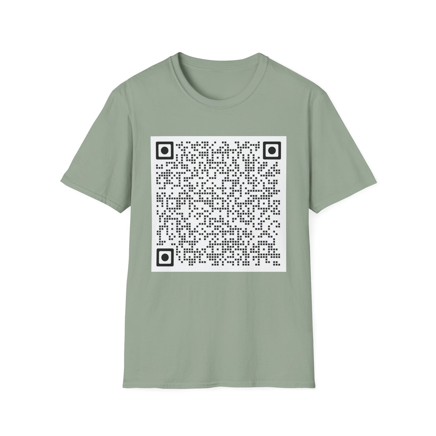 Gender Reveal QR Code Shirt Scan for a Surprise Its a Boy Confetti Video QR Code Unisex Softstyle TShirt, Baby Shower Reveal Casual Tee